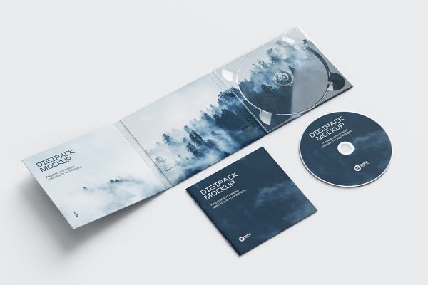 CD光盘样机mockup5组