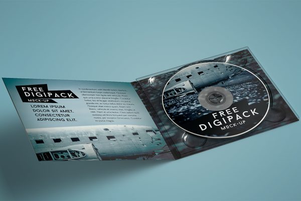 CD光盘样机mockup3组
