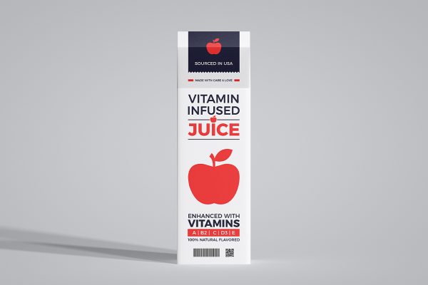 果汁瓶饮料瓶包装样机mockup