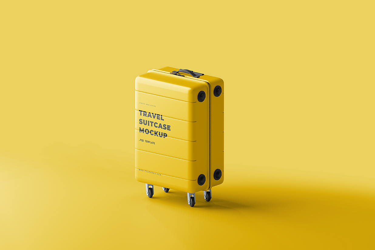 高质感行李箱旅行箱样机mockup8组插图2
