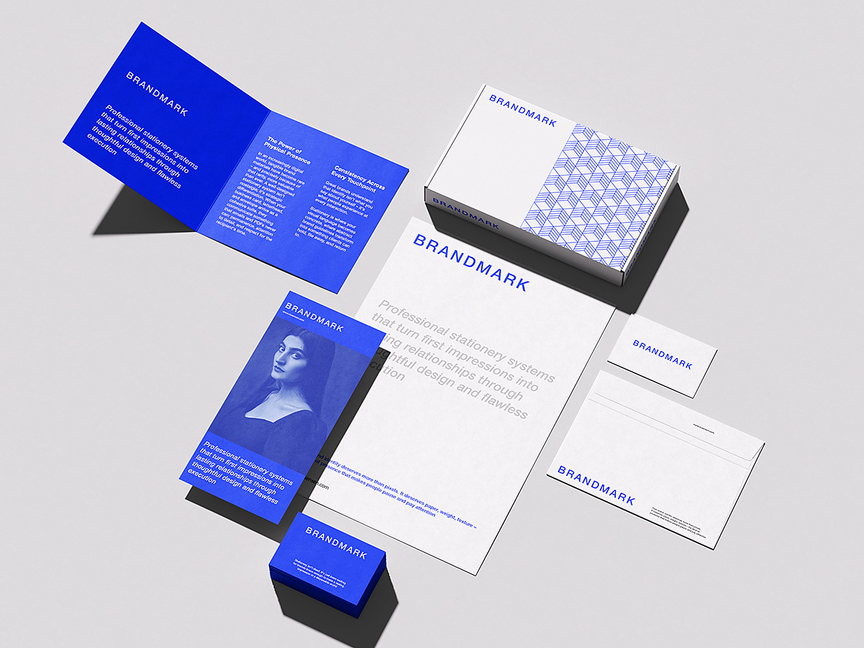 高质感企业商务办公用品文创VI样机mockup5组插图