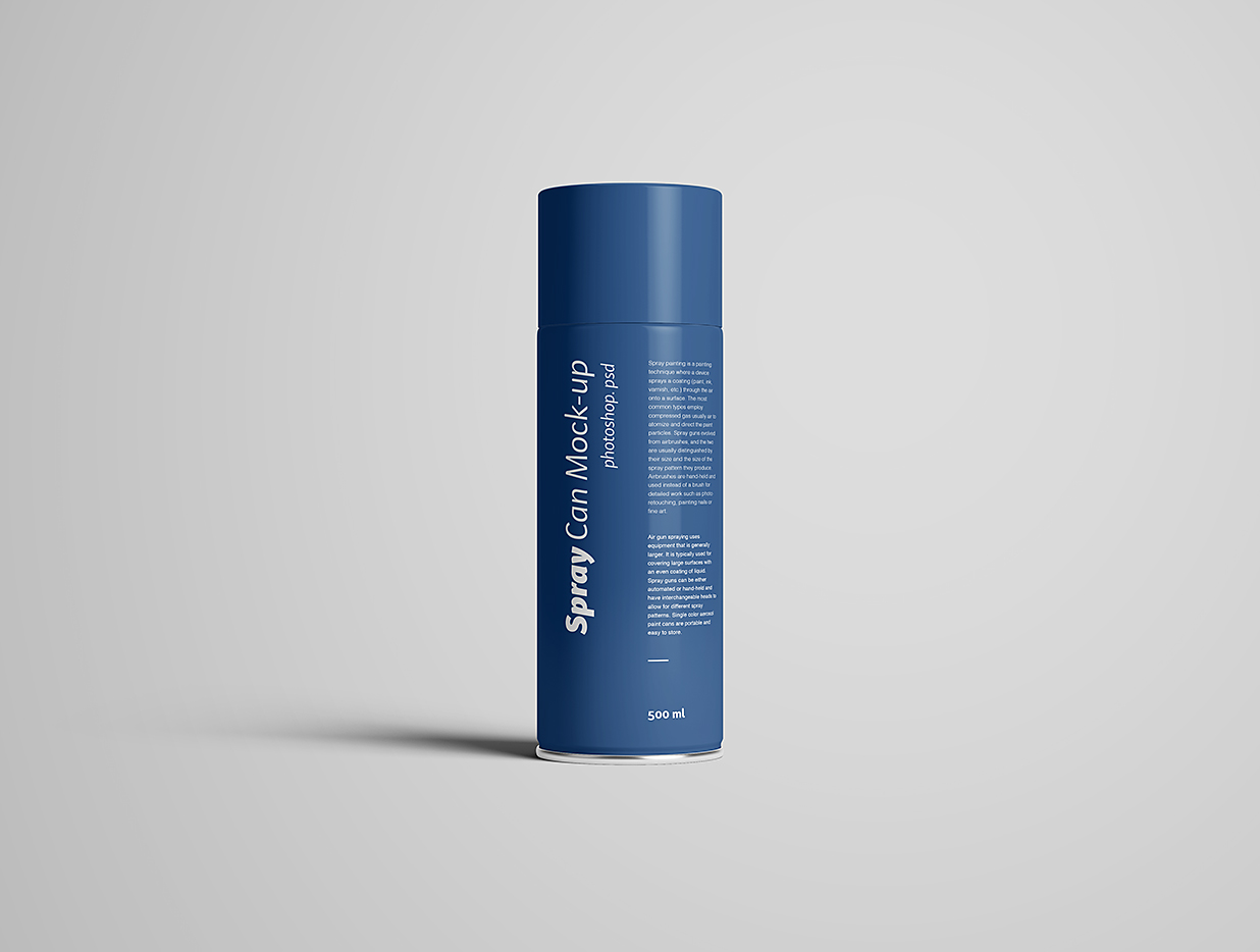 喷雾瓶喷雾罐喷雾剂样机mockup7组插图