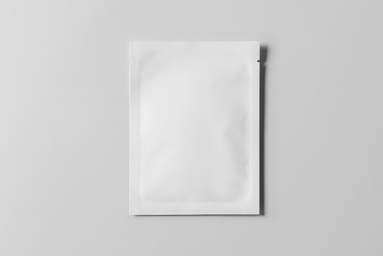 食品袋化妆品袋面膜袋包装样机mockup7组插图