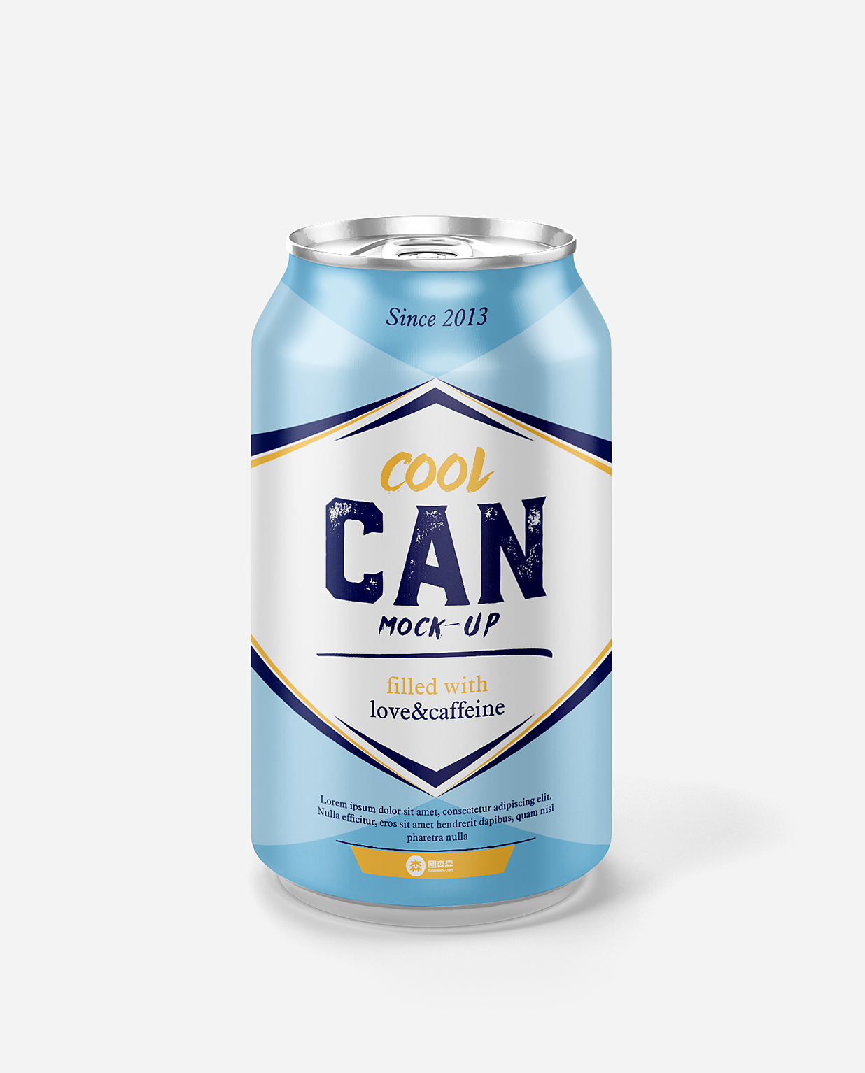 易拉罐饮料罐啤酒罐苏打水罐包装样机mockup2组插图