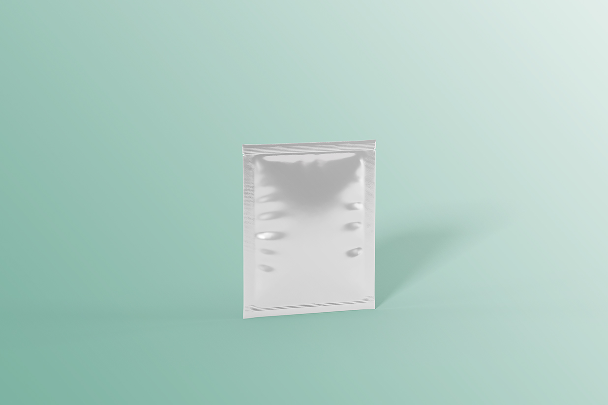 零食小袋包装袋样机mockup3组插图