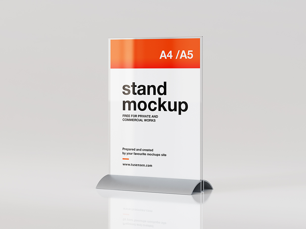 高质感桌牌台卡样机mockup4组插图1