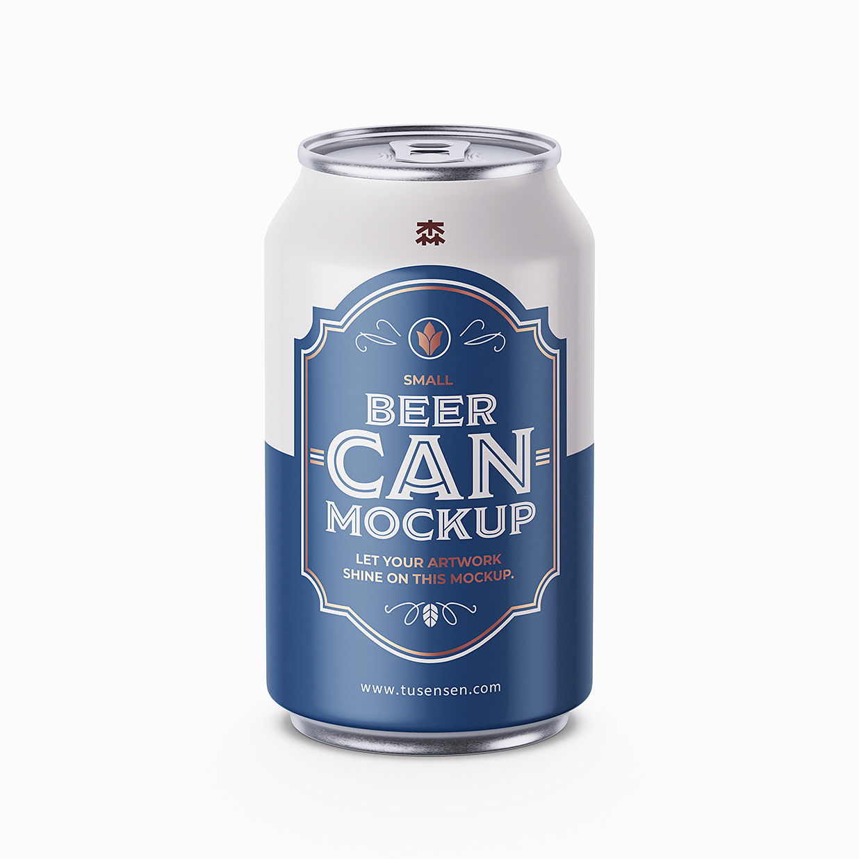 易拉罐饮料罐啤酒罐苏打水罐包装样机mockup3组插图1