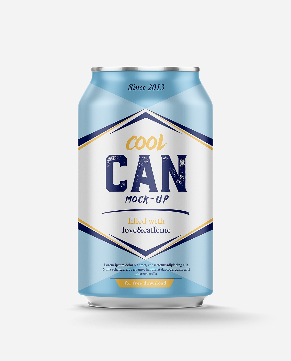 易拉罐饮料罐啤酒罐苏打水罐包装样机mockup2组插图1