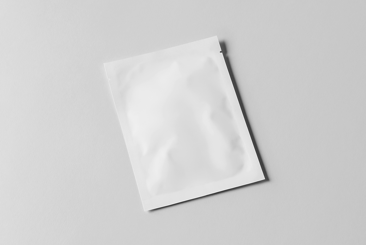 食品袋化妆品袋面膜袋包装样机mockup7组插图1