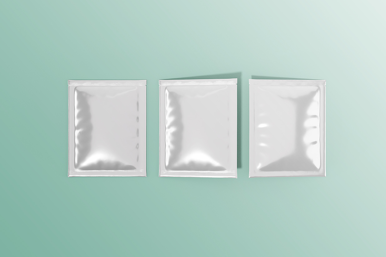 零食小袋包装袋样机mockup3组插图2