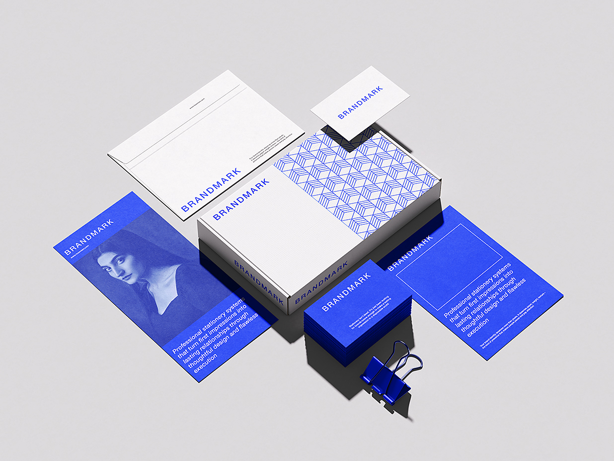 高质感企业商务办公用品文创VI样机mockup5组插图2