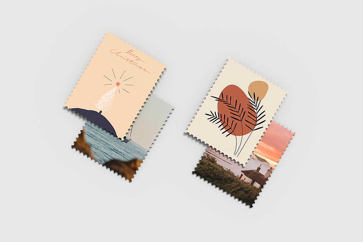 高质感邮票样机mockup8组插图3