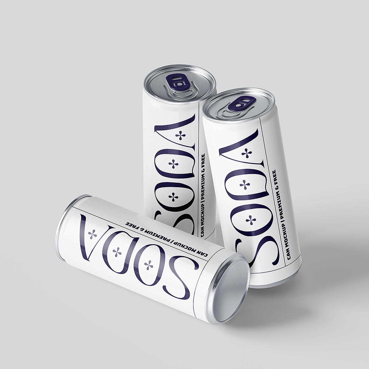 高质感易拉罐饮料罐啤酒罐苏打水罐汽水罐包装样机mockup4组插图3
