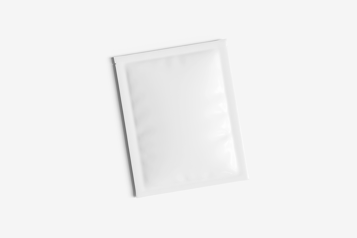 食品袋化妆品袋面膜袋包装样机mockup5组插图3