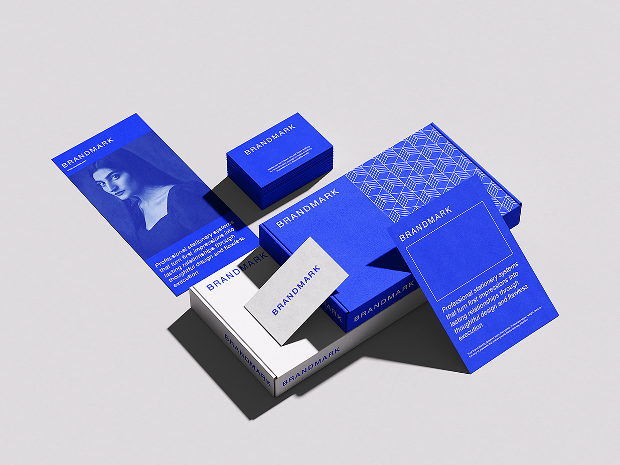 高质感企业商务办公用品文创VI样机mockup5组插图4