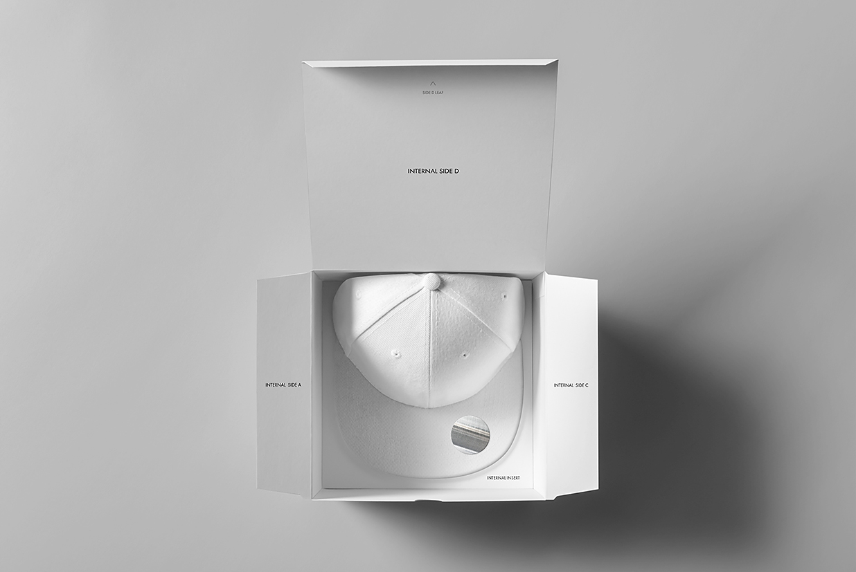 带包装盒的鸭舌帽棒球帽帽子样机mockup7组插图5
