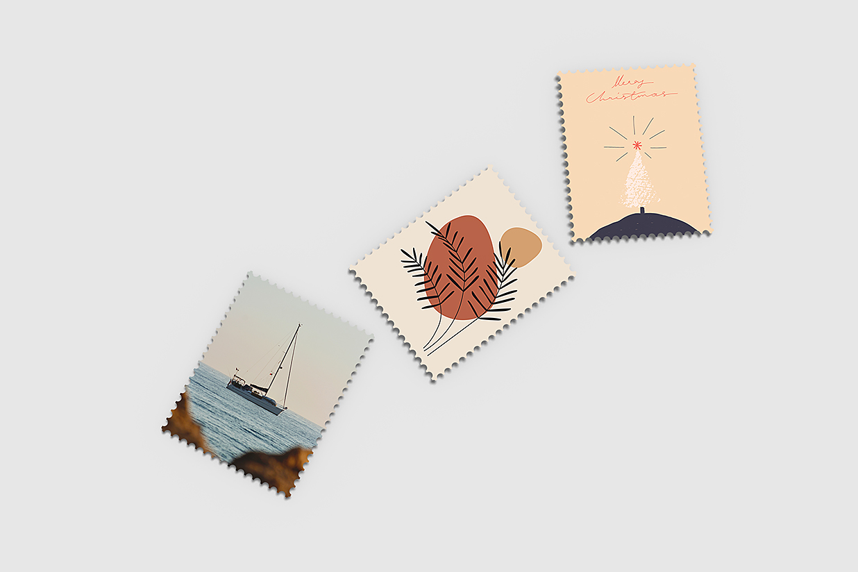 高质感邮票样机mockup8组插图5