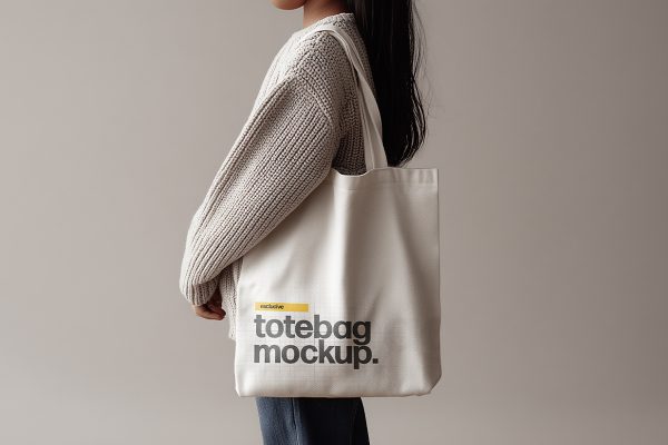 帆布包帆布袋样机mockup