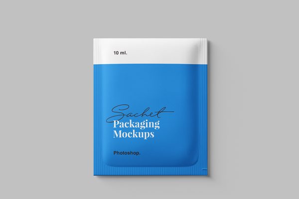 食品调料包小袋包装袋样机mockup5组