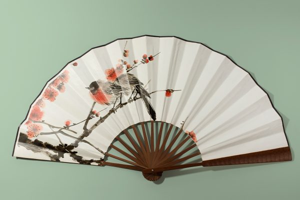 扇子折扇样机mockup