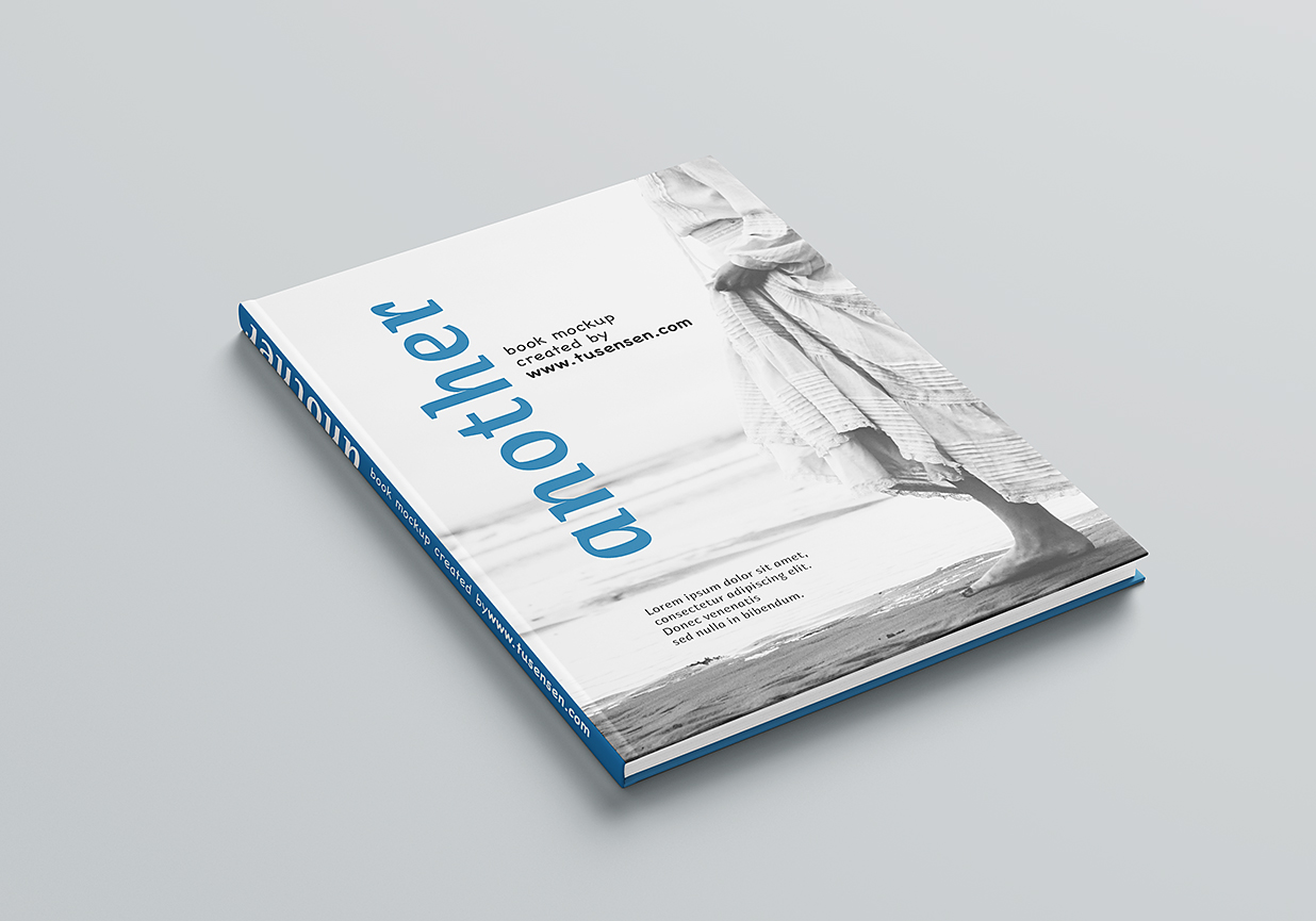 精装书籍样机mockup7组插图