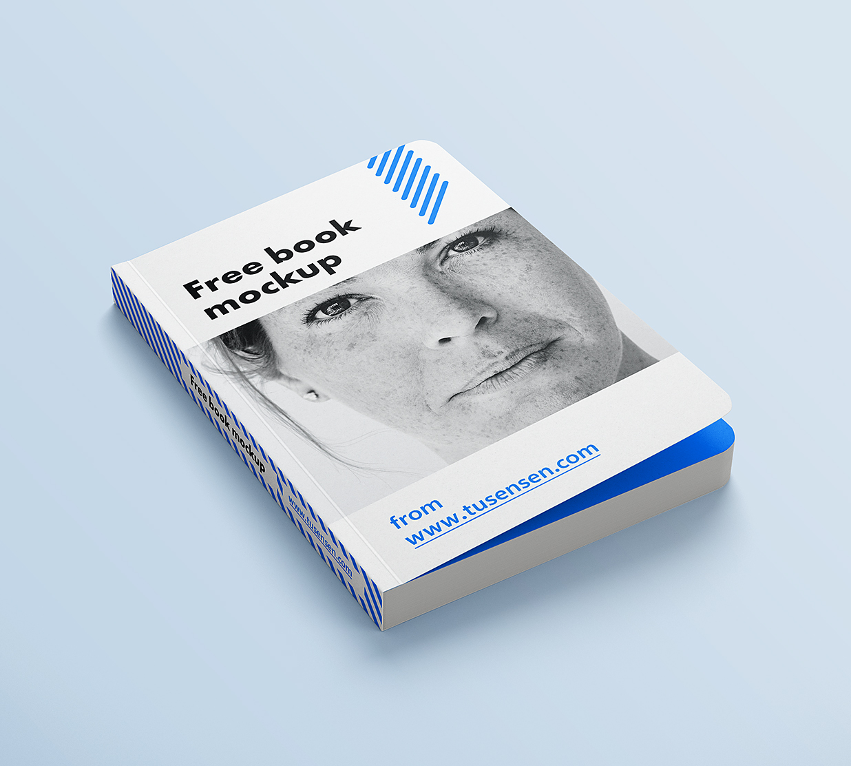 带圆角的软装平装书籍样机mockup8组插图