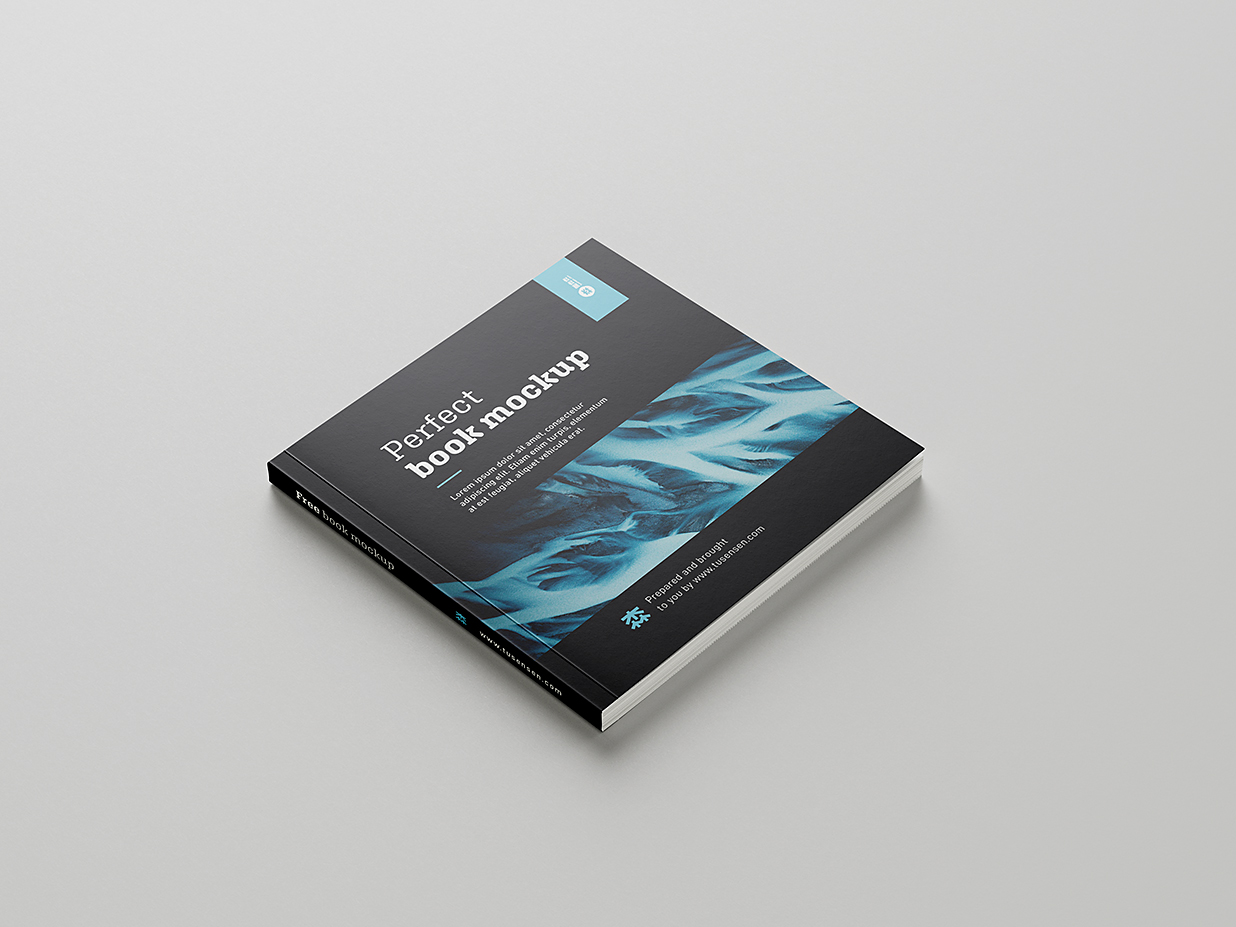高质感方形软装平装书籍样机mockup8组插图