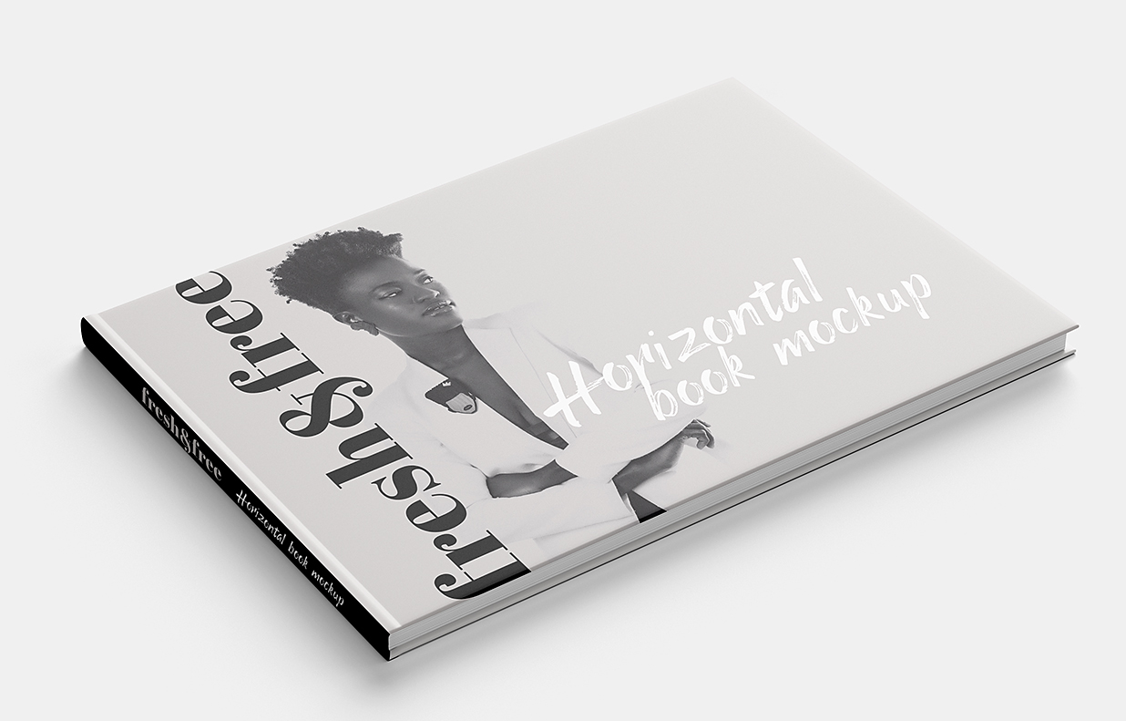 方形精装书籍样机mockup7组插图