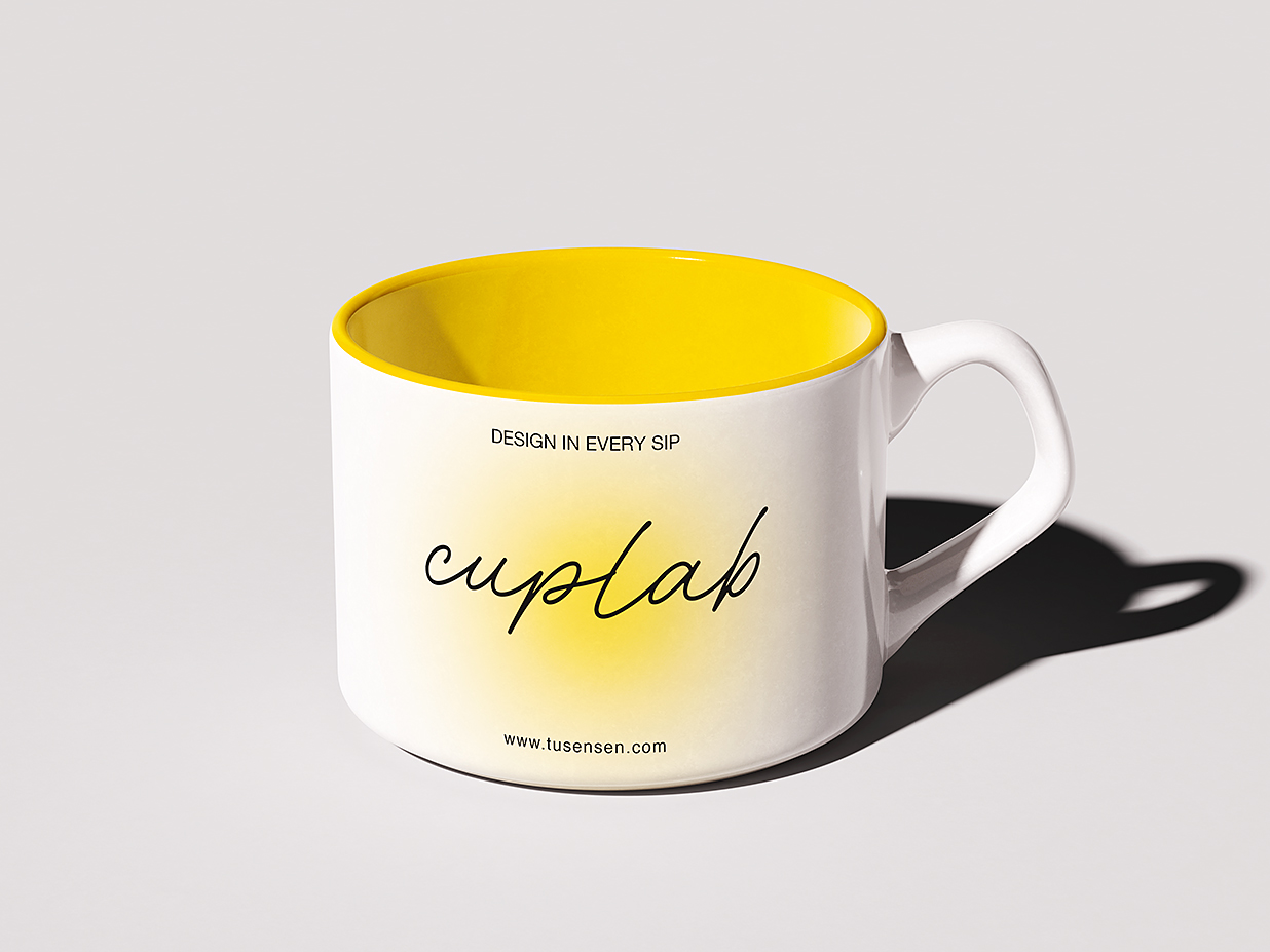 宽马克杯陶瓷杯咖啡杯样机mockup5组插图