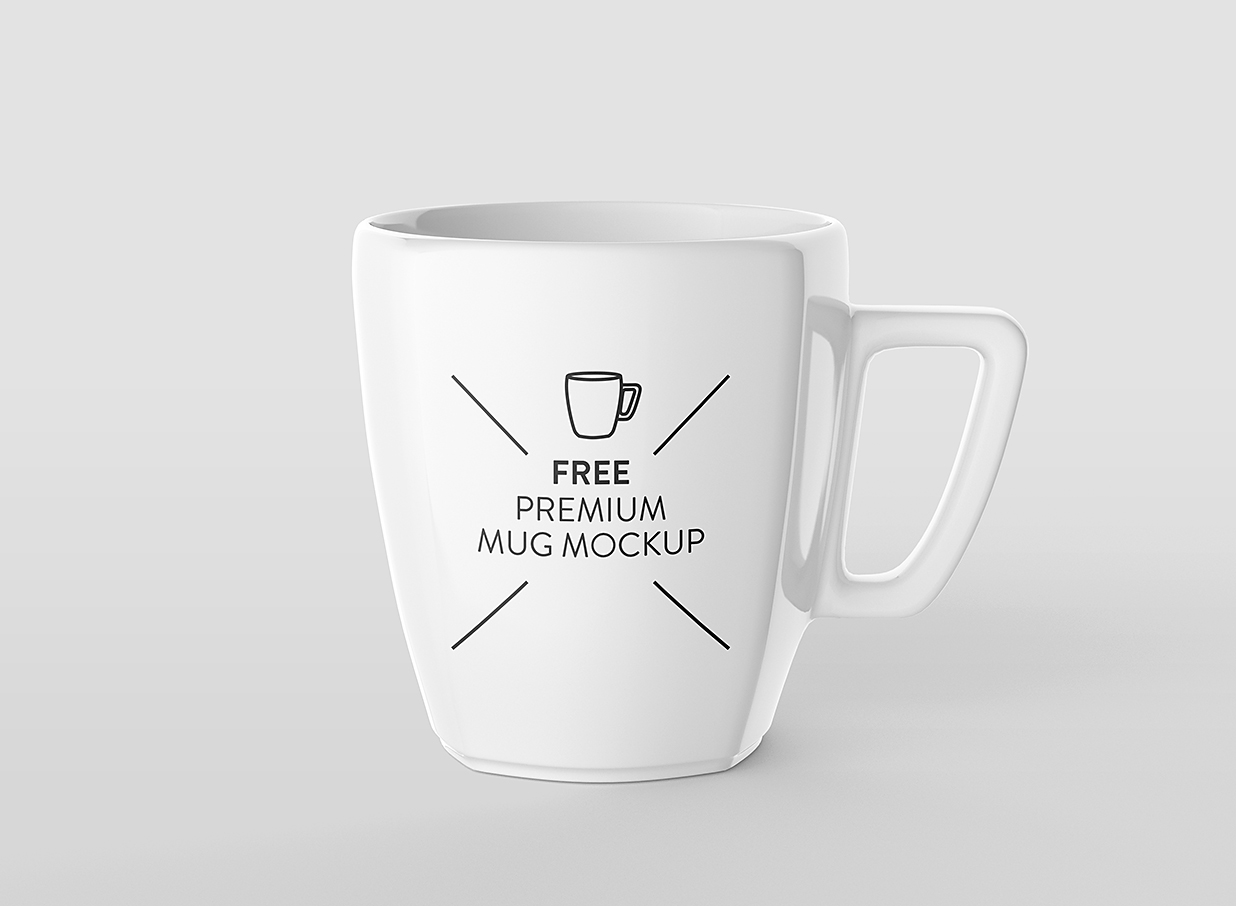 简约马克杯咖啡杯样机mockup插图