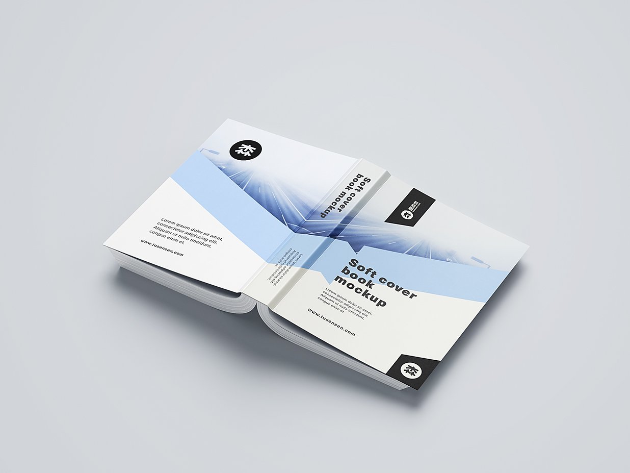 厚重的软装平装书籍样机mockup11组插图9