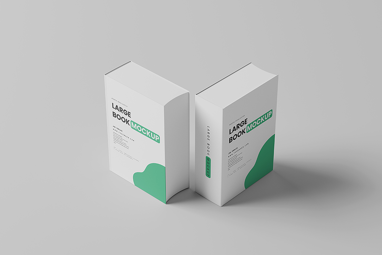 厚重的精装书籍样机mockup15组插图11