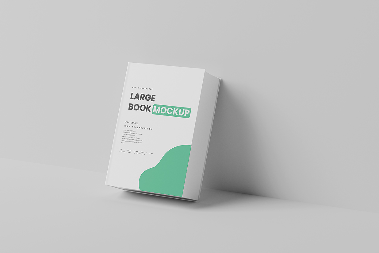厚重的精装书籍样机mockup15组插图12
