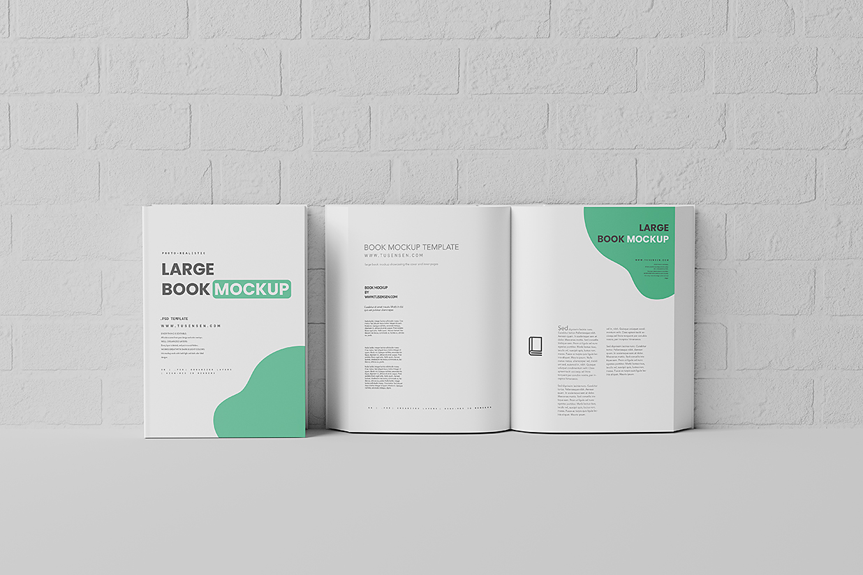 厚重的精装书籍样机mockup15组插图13