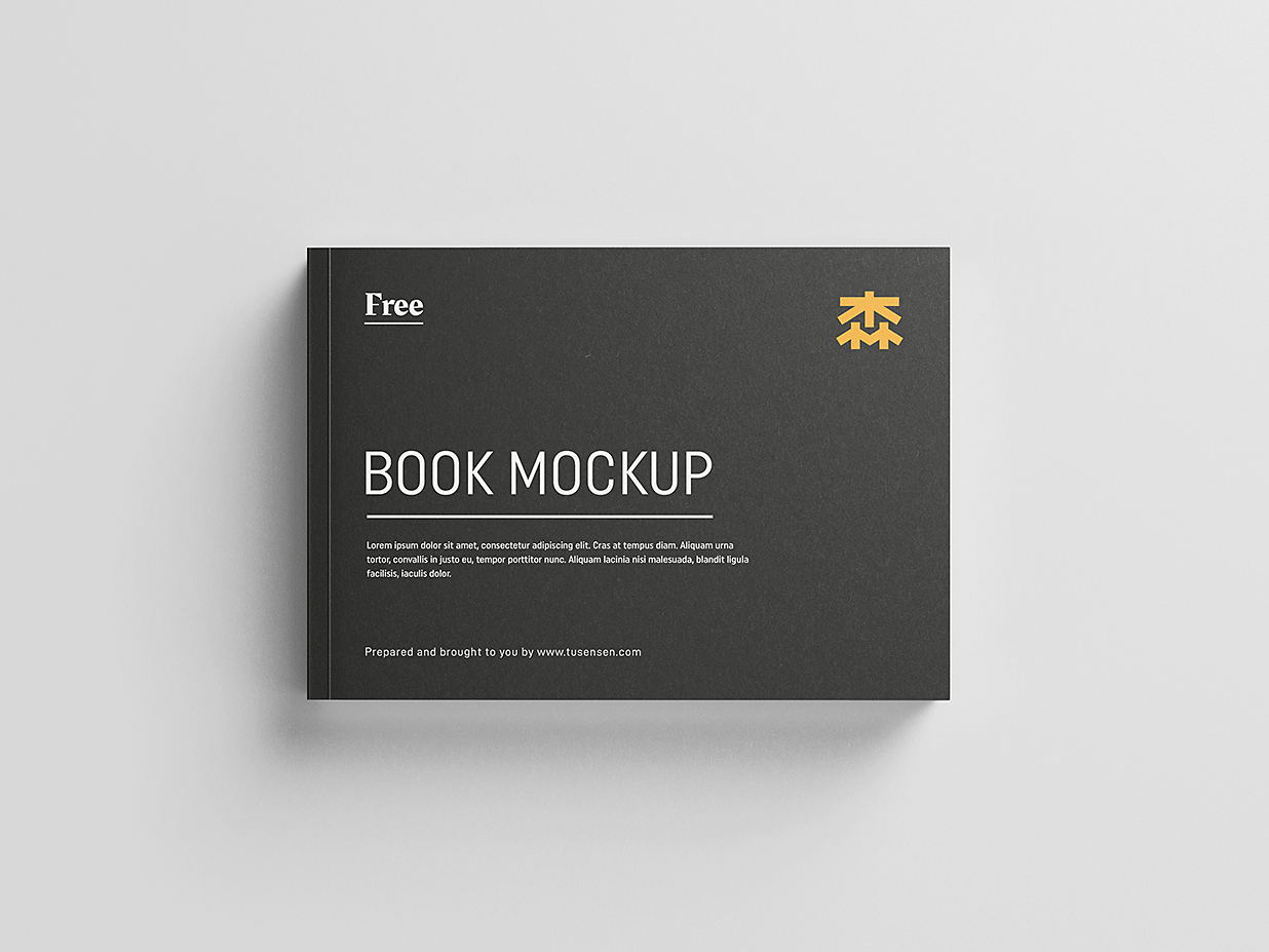 方形软装平装书籍样机mockup8组插图1
