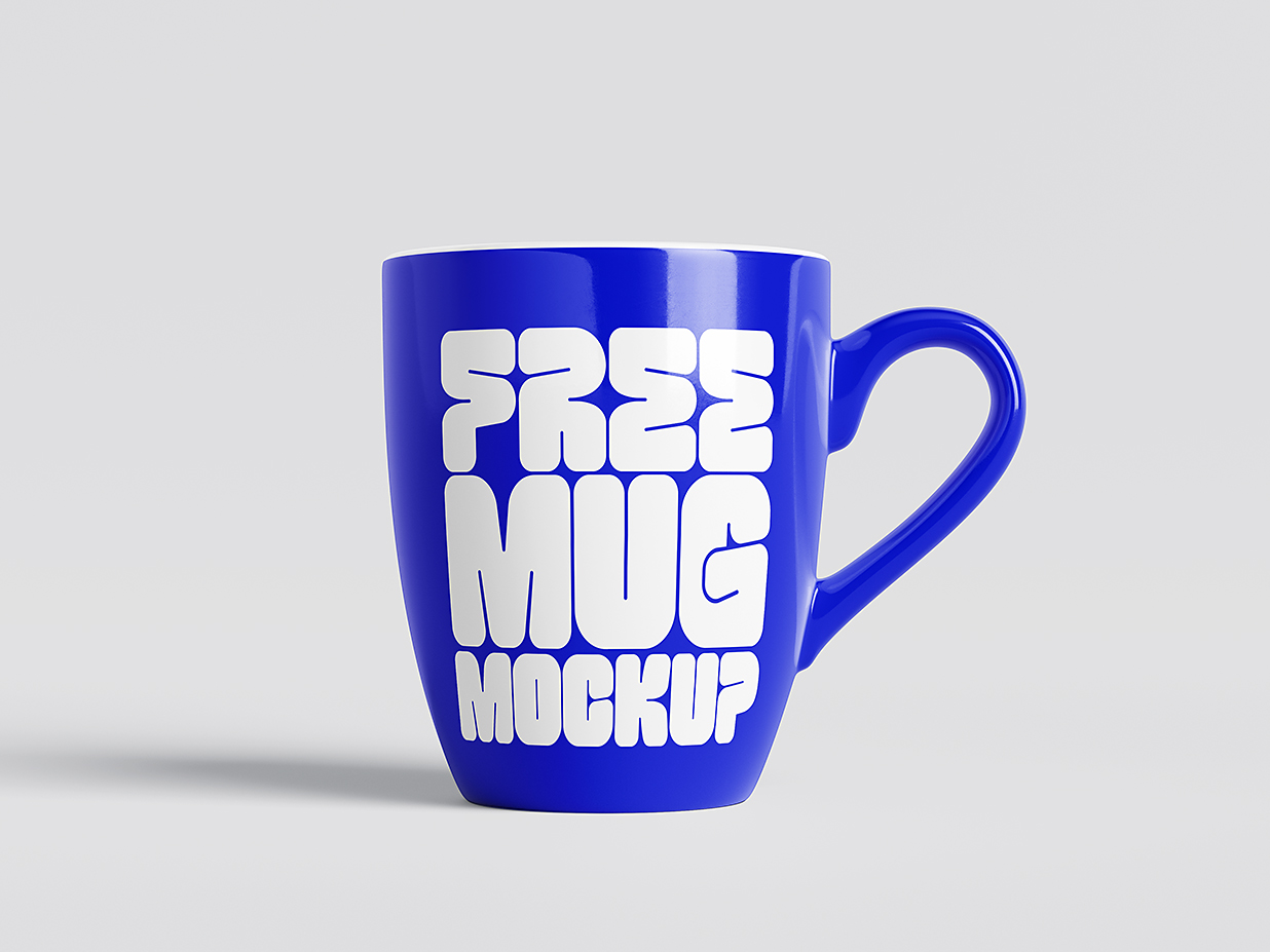 高质感马克杯咖啡杯样机mockup5组插图1