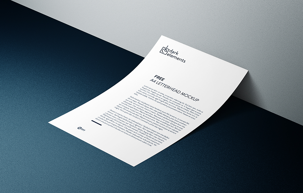 A4 单张宣传单样机mockup2组插图1 A4 单张宣传单样机mockup2组插图1