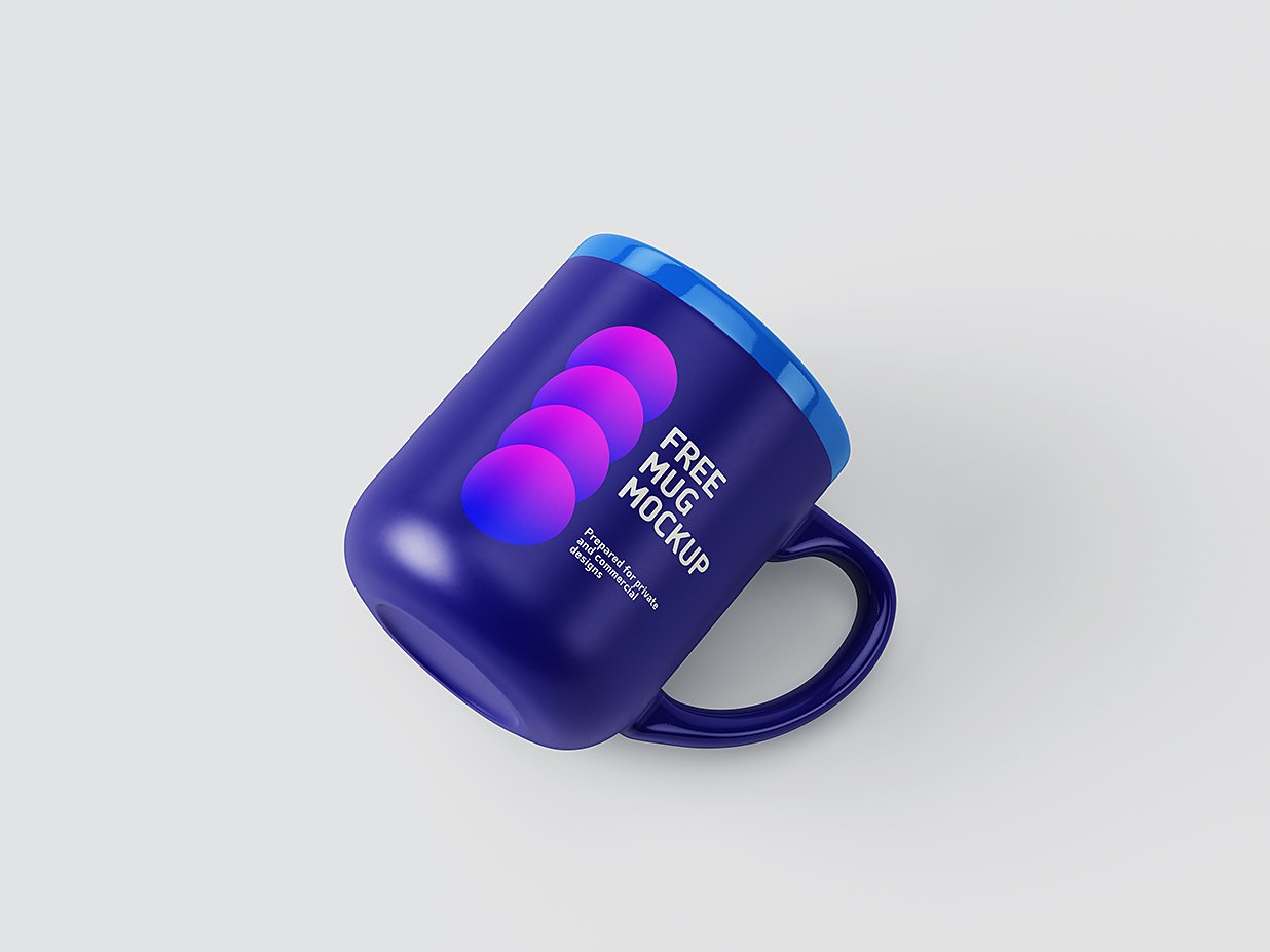 精致的马克杯咖啡杯样机mockup5组插图2