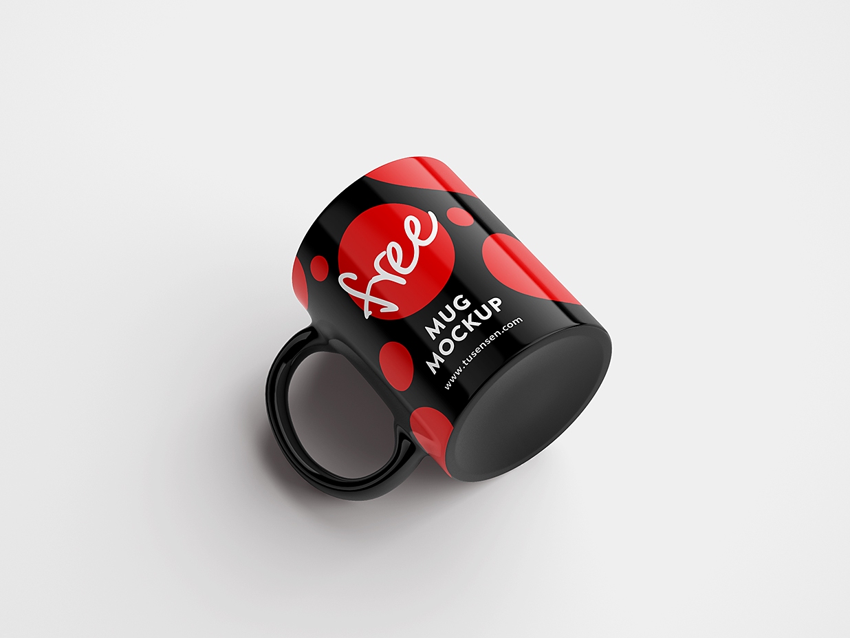 精致的马克杯咖啡杯样机mockup4组插图2