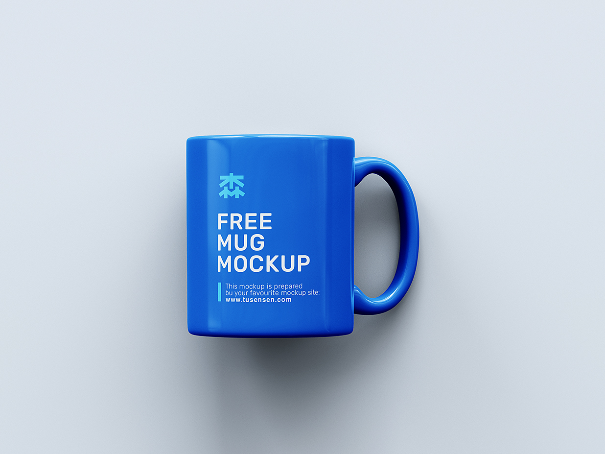 简约马克杯咖啡杯样机mockup4组插图2