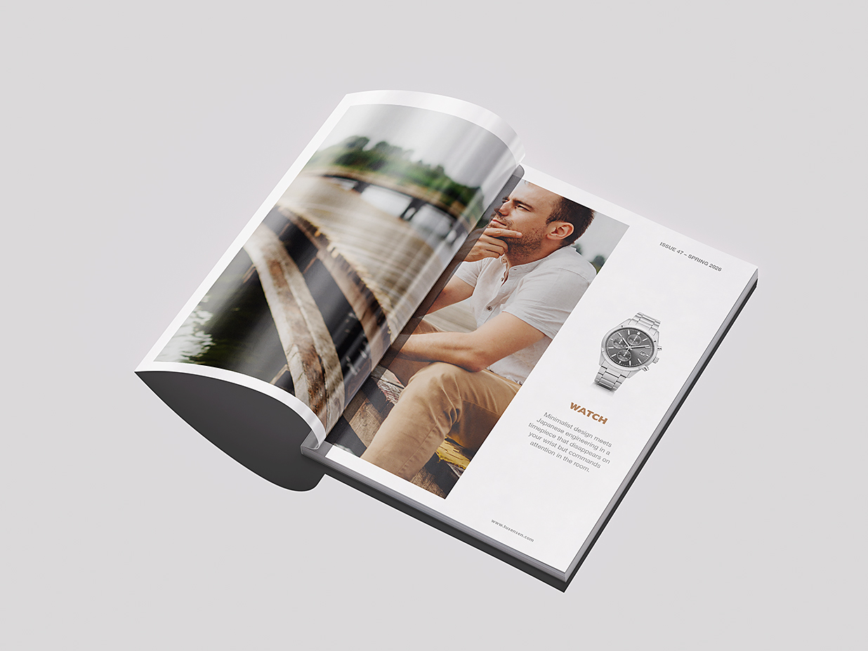 杂志画册样机 mockup8组插图2