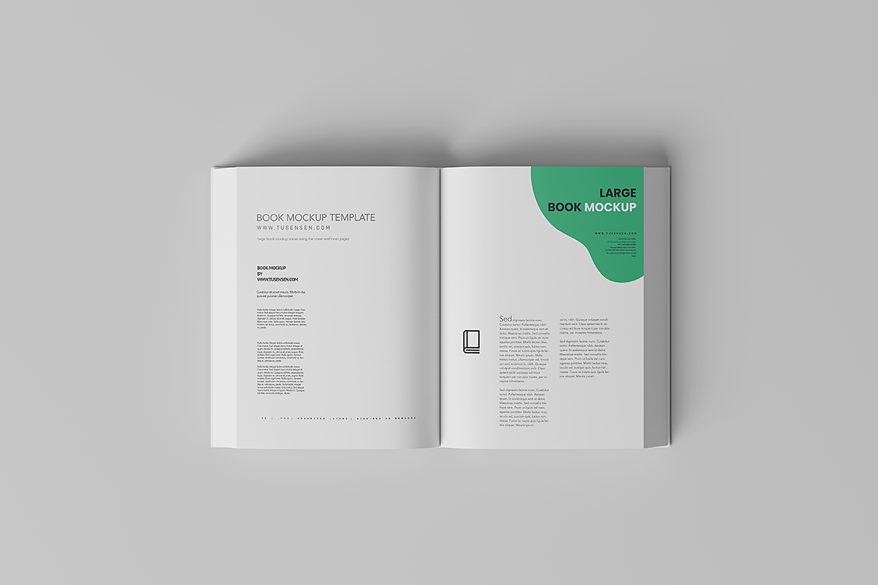 厚重的精装书籍样机mockup15组插图2