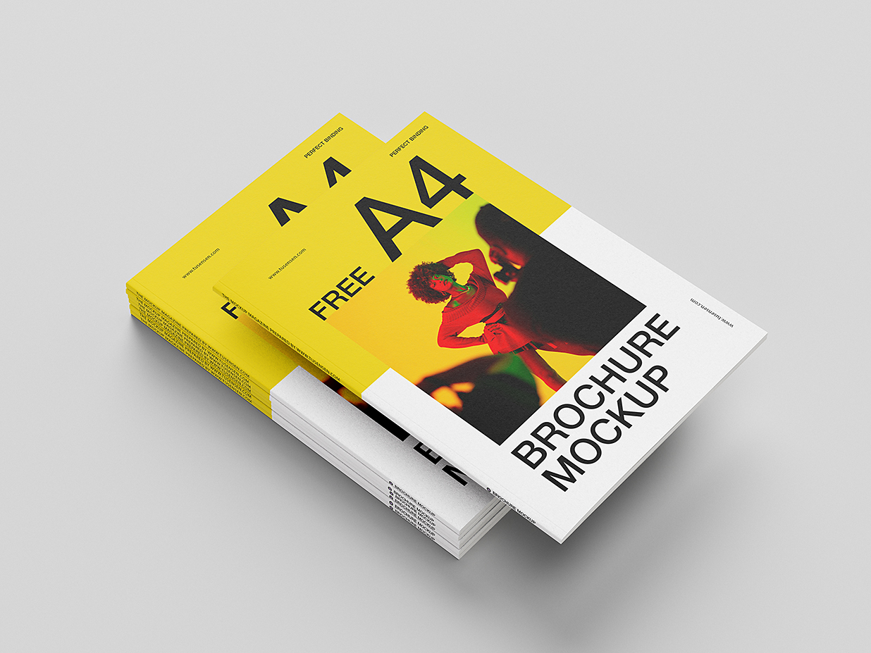精致的杂志画册样机 mockup5组插图2