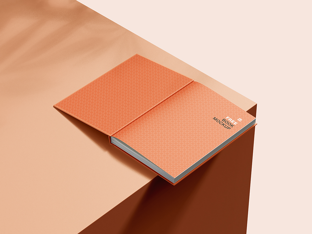 带场景的精装书籍样机mockup8组插图3