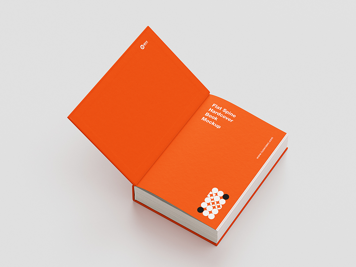 高质感厚重精装书籍样机mockup8组插图3