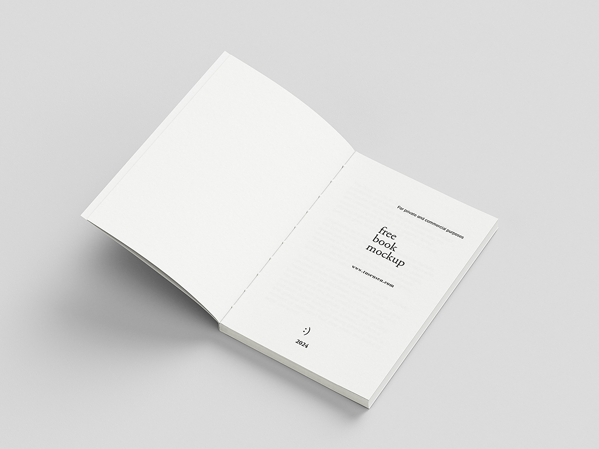 极简的软装平装书籍样机mockup7组插图3