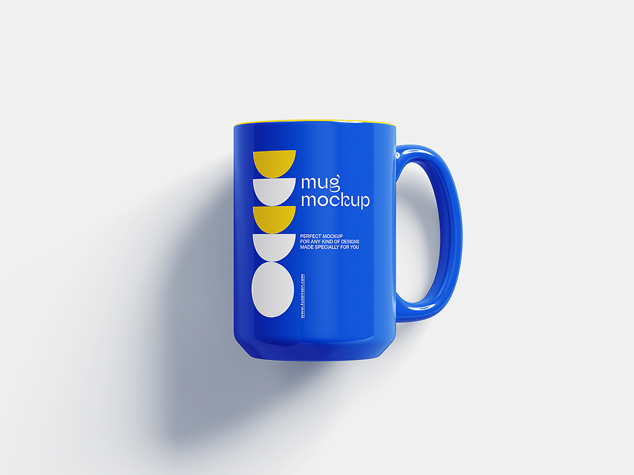 大号马克杯咖啡杯样机mockup4组插图3