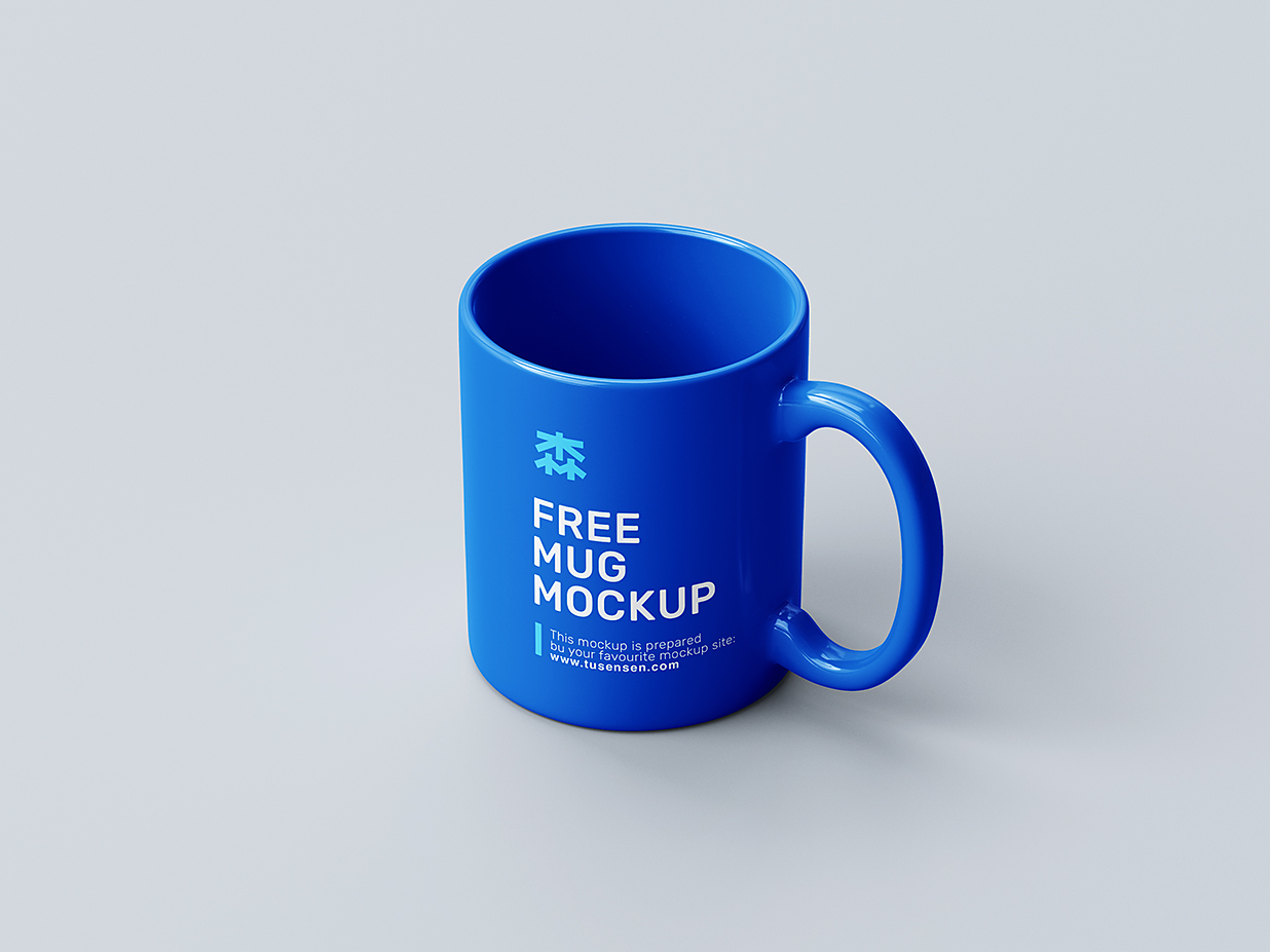 简约马克杯咖啡杯样机mockup4组插图3