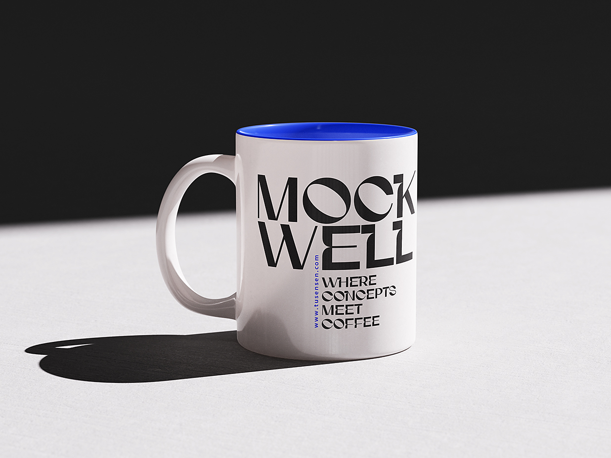 马克杯陶瓷杯咖啡杯样机mockup4组插图3