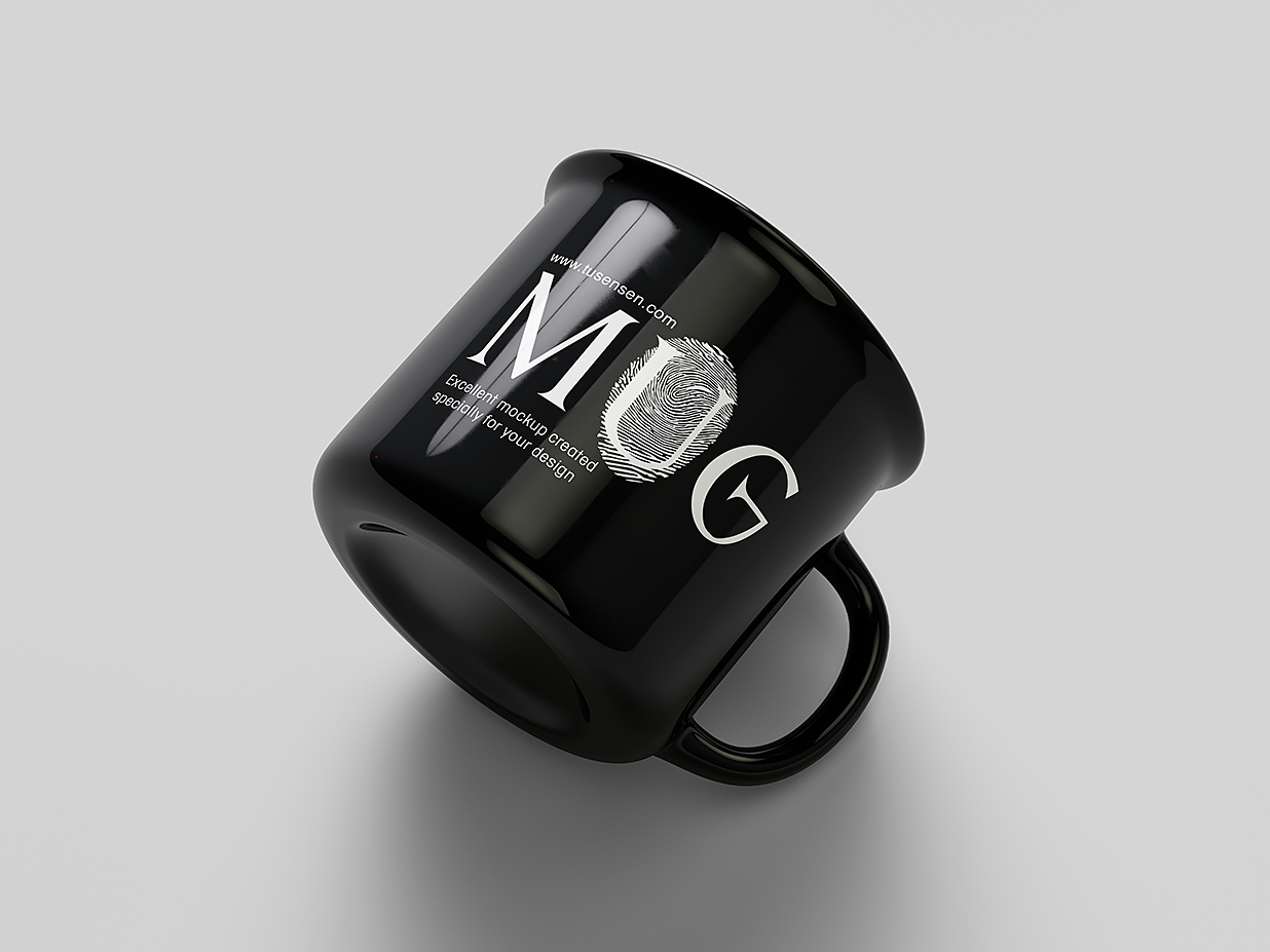 精致的马克杯咖啡杯样机mockup5组插图3